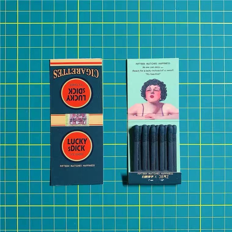 Matchbook Vintage: примите ностальгию и распечатайте свои спичечные книжки